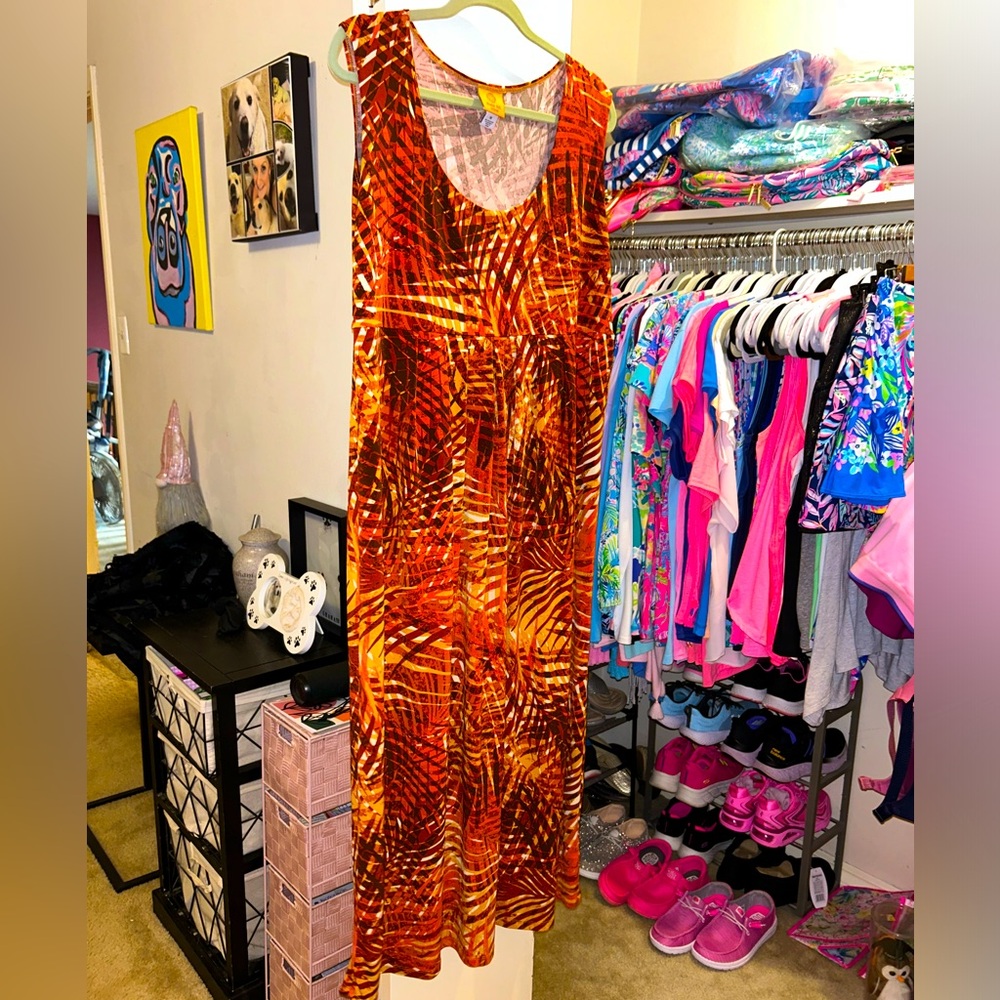 🤎🧡Ruby Rd Woman Fall Dress🧡🤎 - Picture 2 of 13